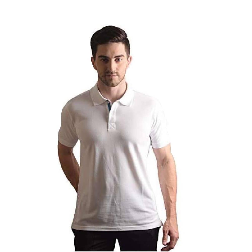 UCB Polo T-SHIRT Polyester Cotton white