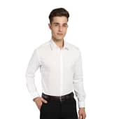 Rare Rabbit Formal Shirt Corp Zander - White Colour
